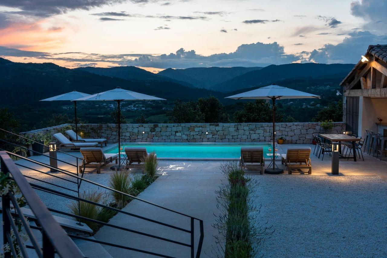 Villa Du Passeron Chambonas エクステリア 写真
